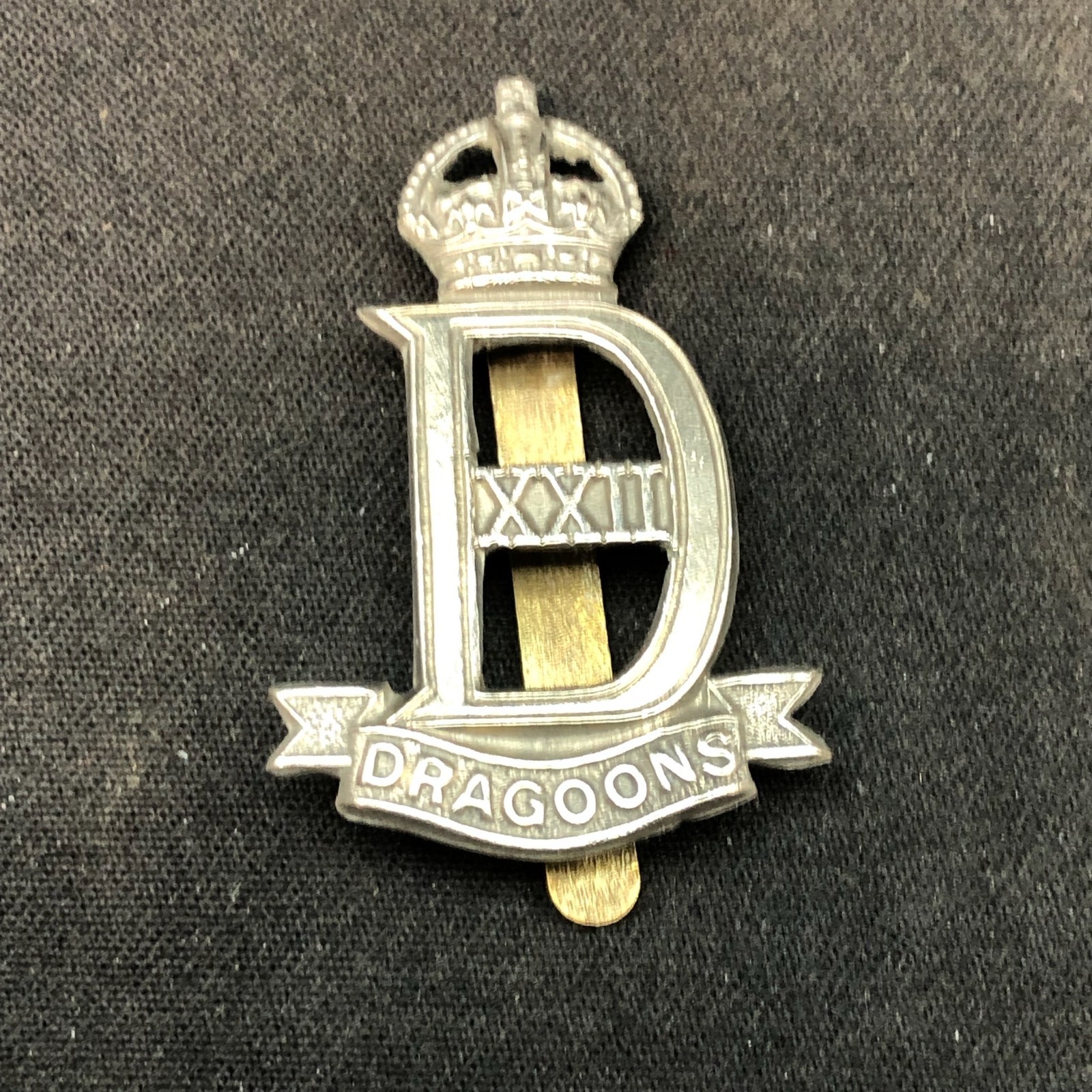 22nd Dragoons - Original British Army Cap Badge