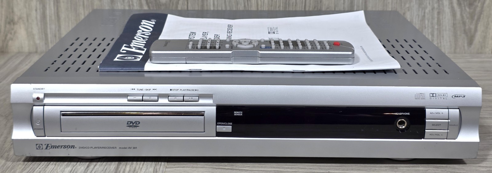 ​Emerson AV301 Home Theater System Surround Sound Audio Receiver TESTED