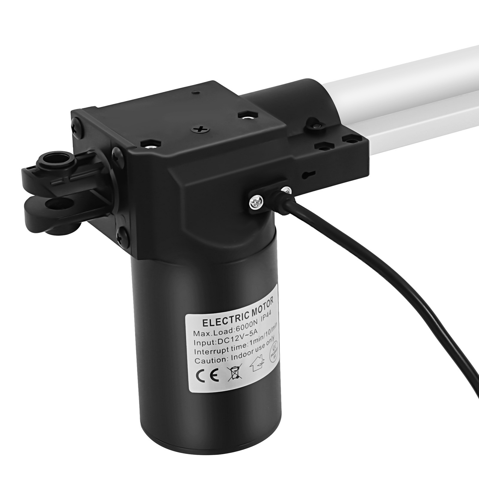 6000N Electric Linear Actuator, 500mm Stroke Linear Actuator with 12V DC Motor