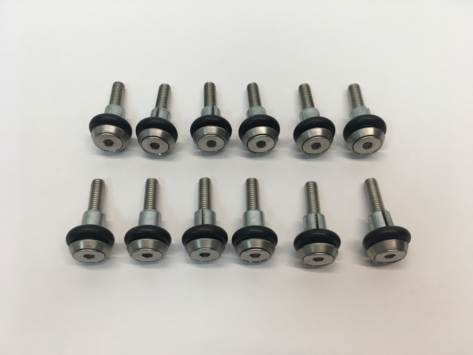 Mini Cooper Valve Cover Hardware Set Flat Countersunk Stainless W10 W11 R50 R52