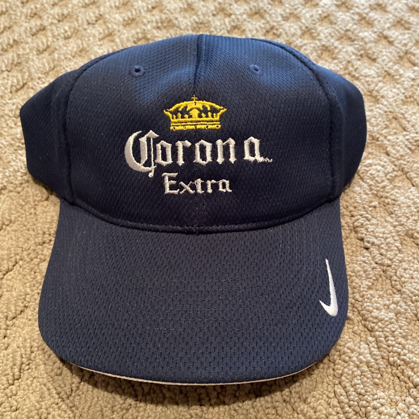 Brand New Corona Extra Beer Nike Golf Blue Hat One Size Fits All