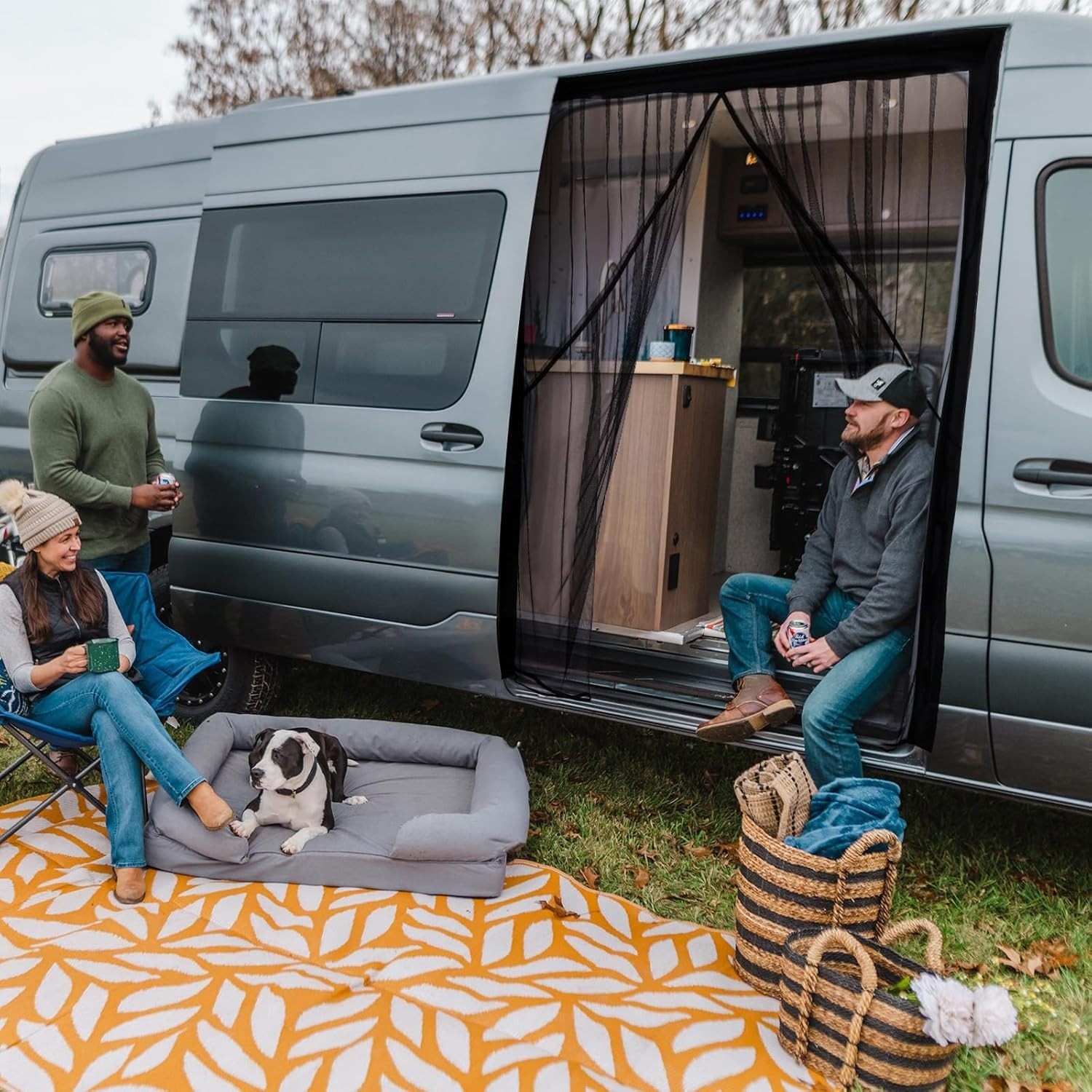 Vanlife Essential: Magnetic Fly Screen for Vans