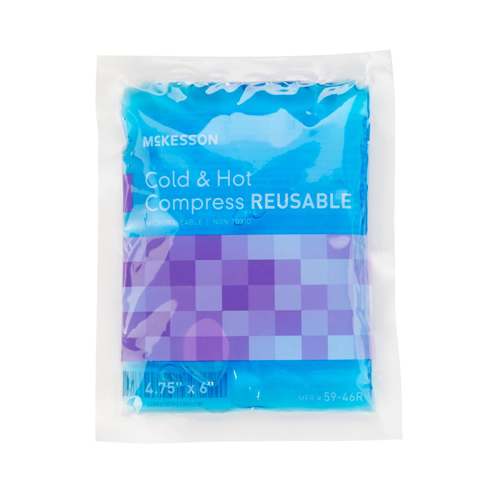 McKesson Reusable Gel 4-3/4 X 6 Inch Hot / Cold Pack 59-46R 24 per Case