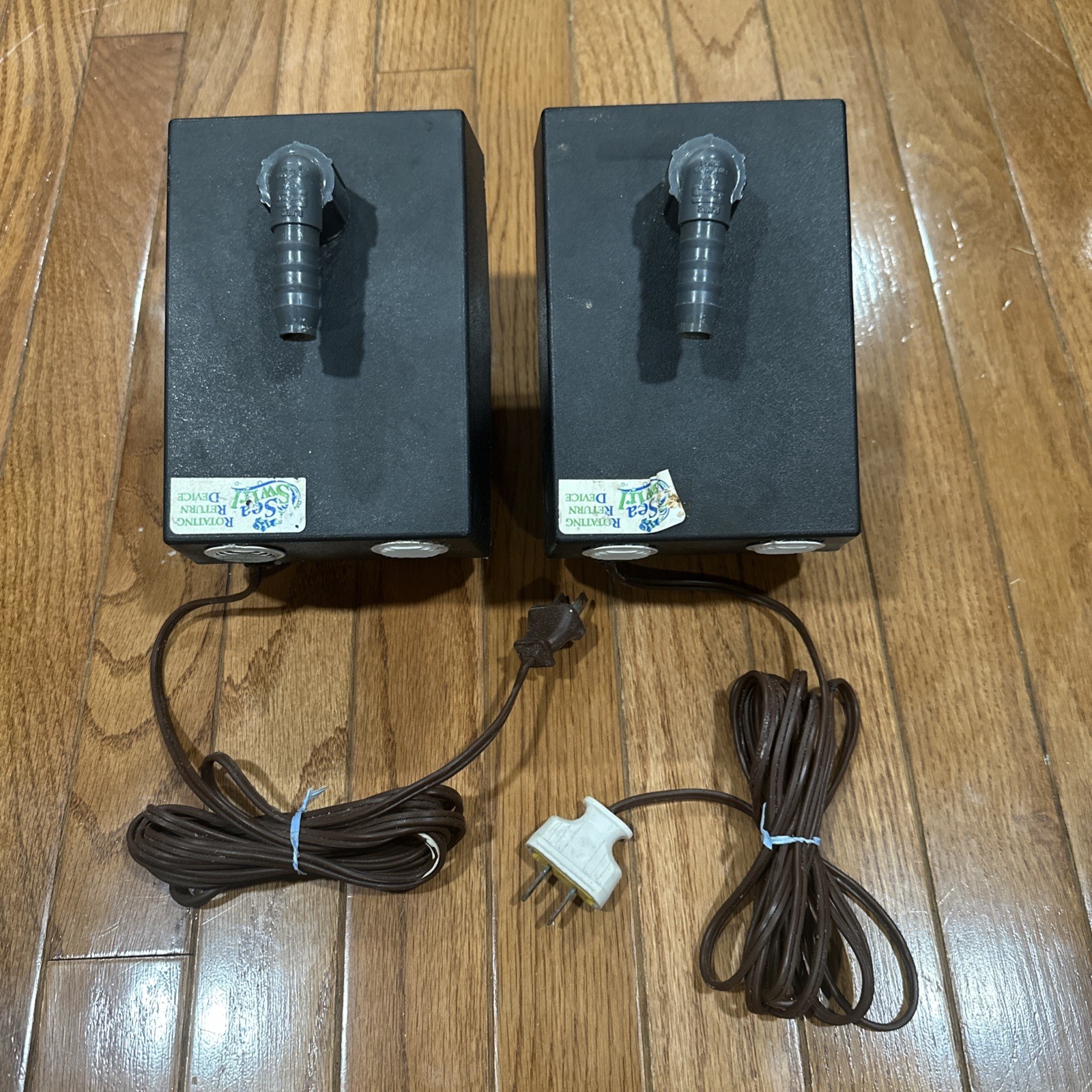 (2) Used Sea Swirl RRD Rotating Return Device 3/4” Oscillating Water Return