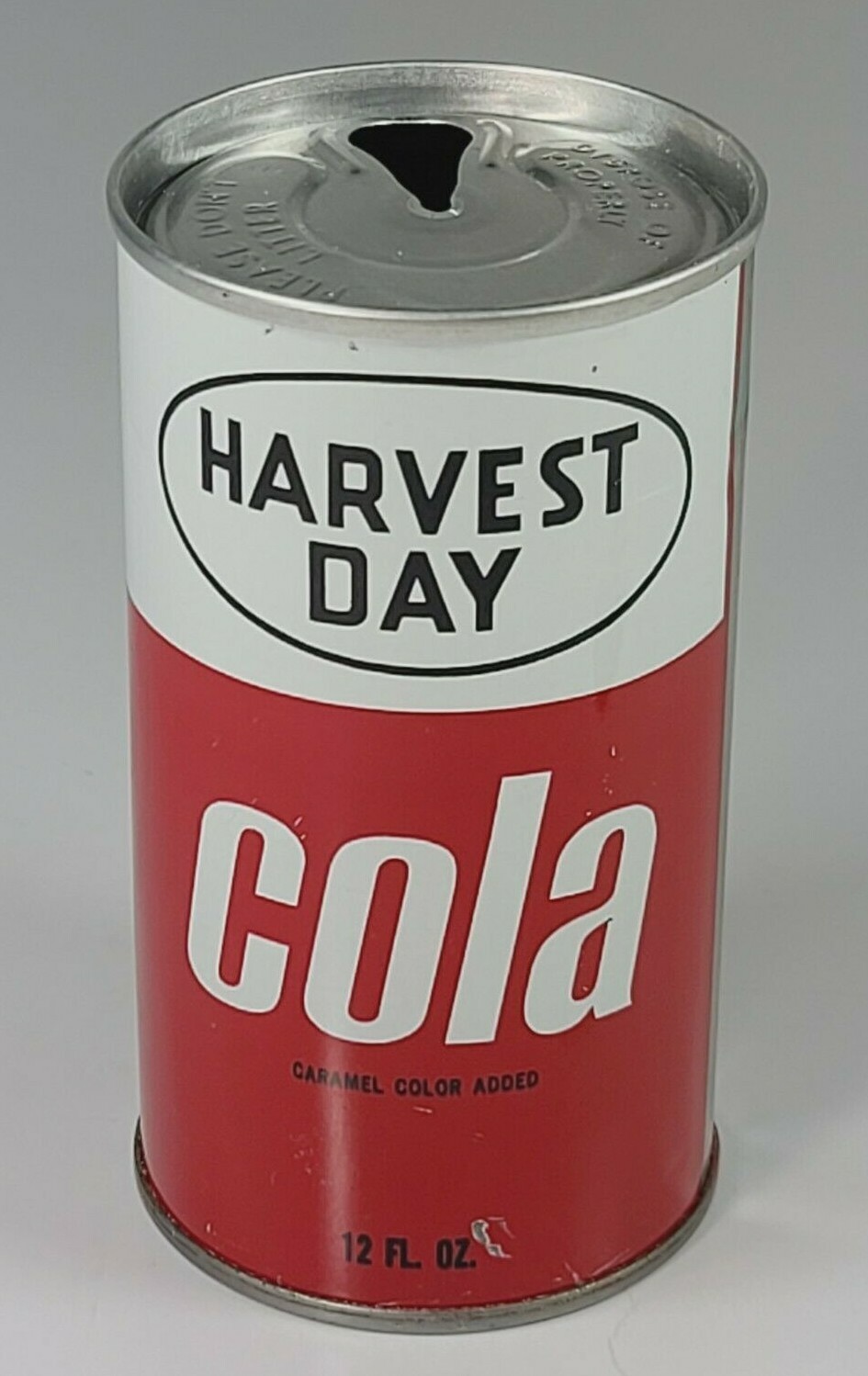 Vintage Harvest Day Cola Soda Pop Can 12oz Straight Steel Markets Milan IL