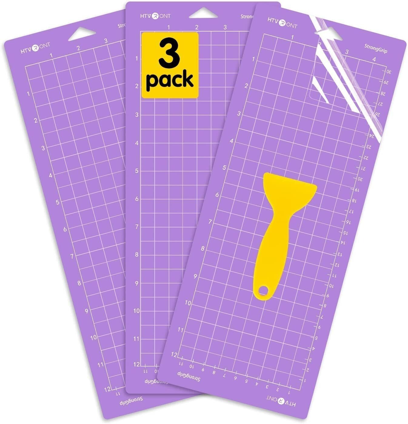 Cutting mat for Circuit Explore One/Air/Air 2/Maker 12×24 inch,3pack purple