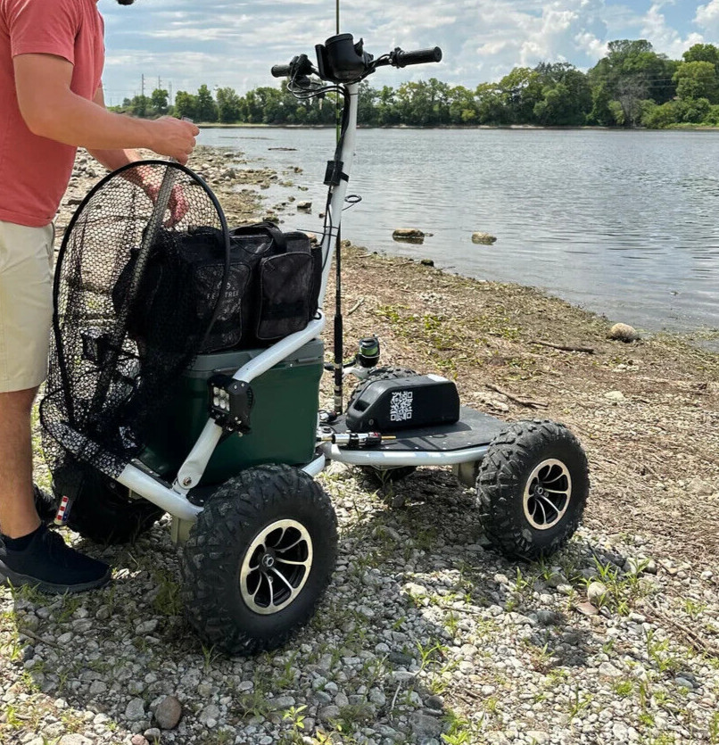 Rhom SeV Articulating 4wd Offroad Mobility Scooter - Electric Dual 800w motors
