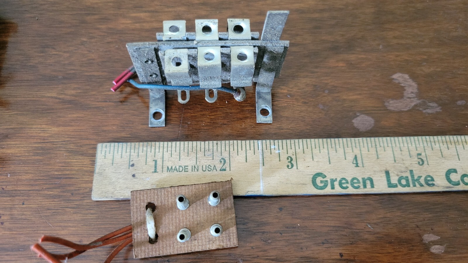 Vintage Pinball Machine Pin and Socket Jones Plug Connectors 6 socket positions