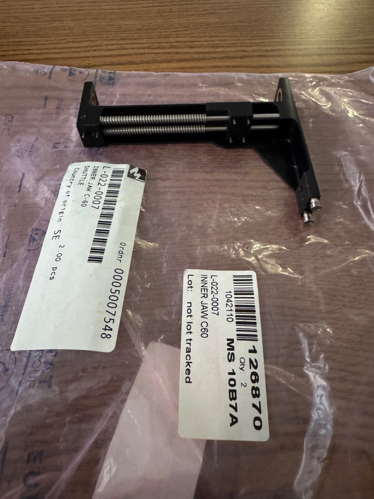 Mydata L-022-0007 Inner Jaw C-60 - New