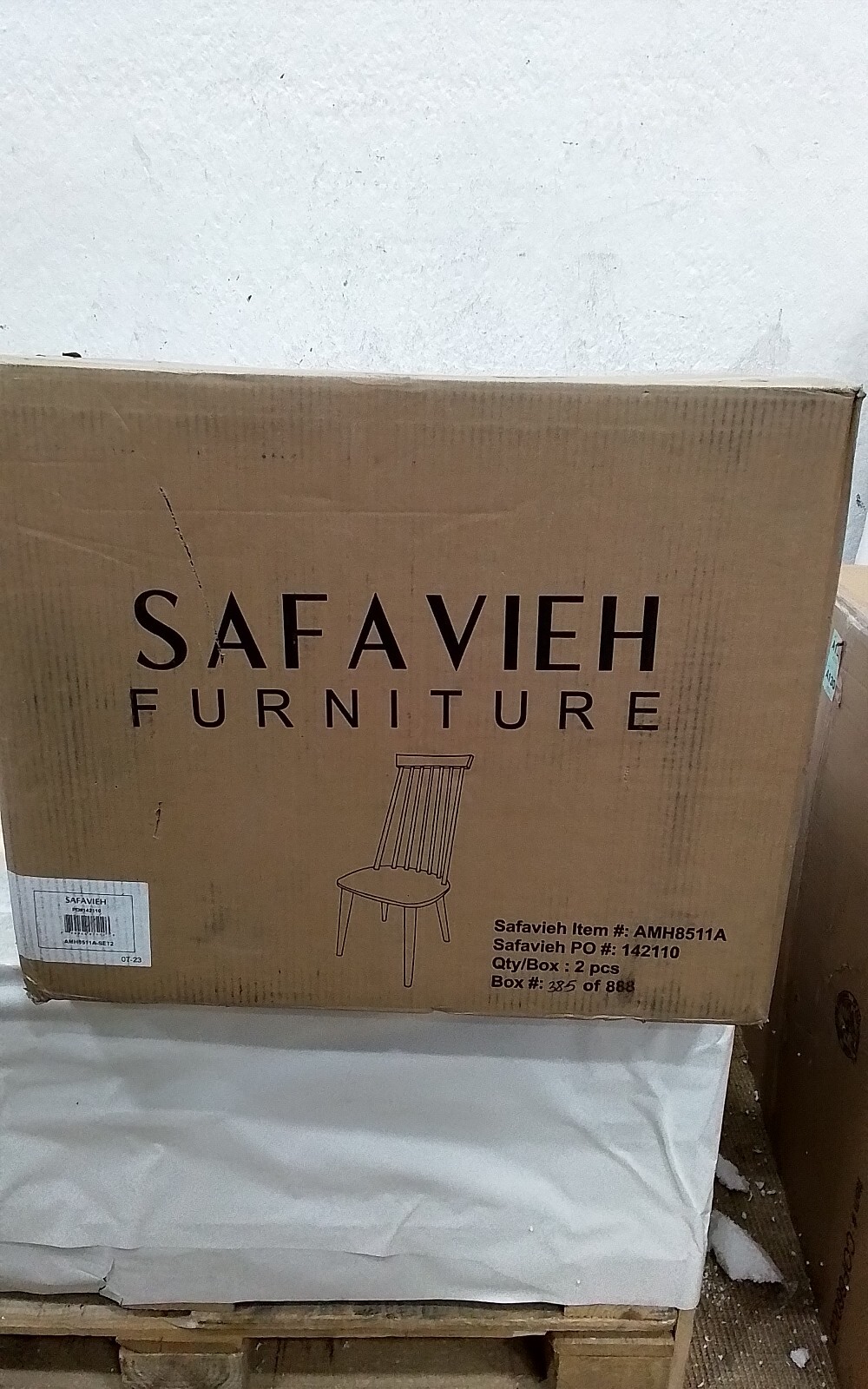 Safavieh BURRIS SIDE CHAIR, Reduced Price 2172730596 AMH8511A