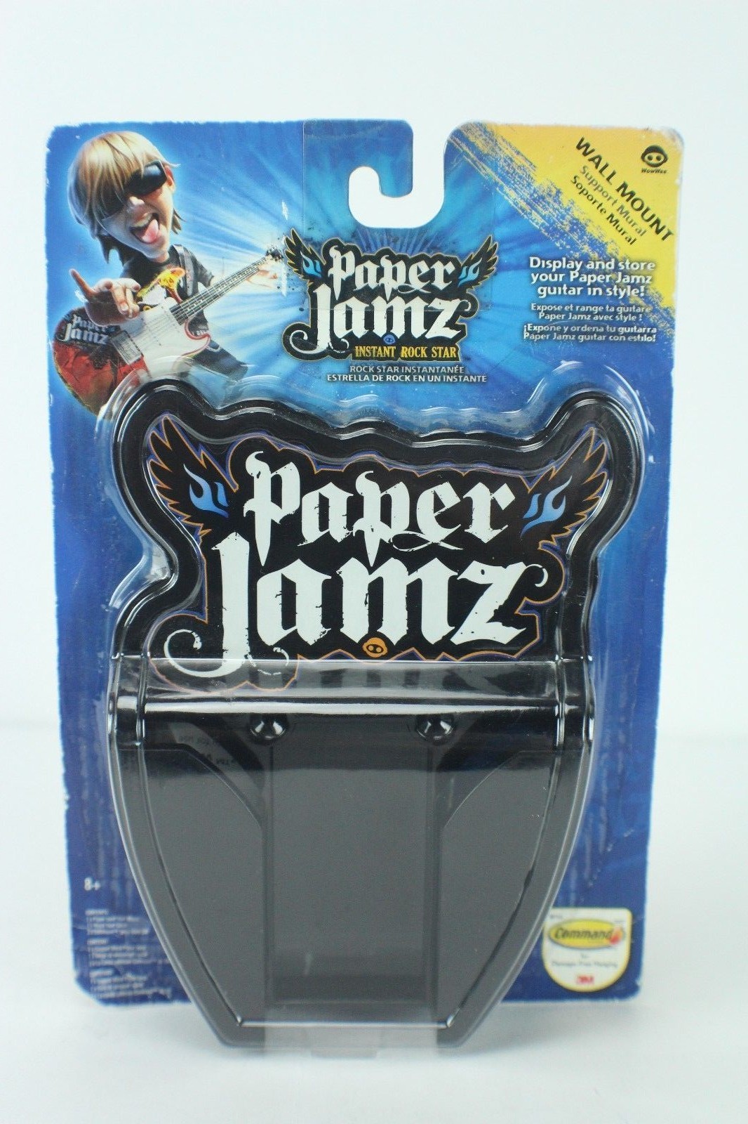 Paper Jamz Instant Rock Star Wall Mount Display and Store NEW !