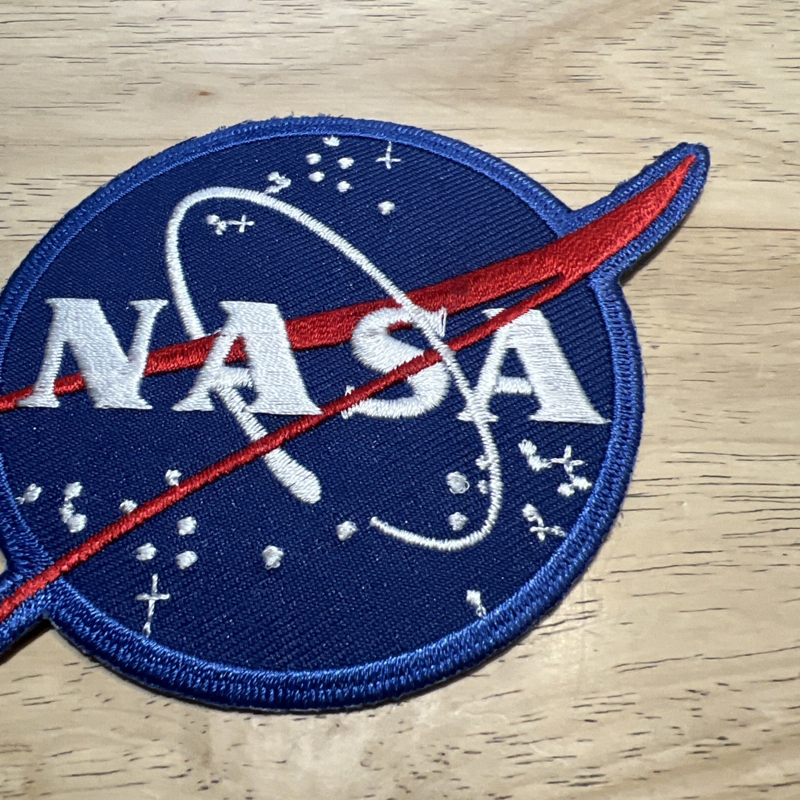 Vintage NASA Vector Logo Insignia Space Program Patch