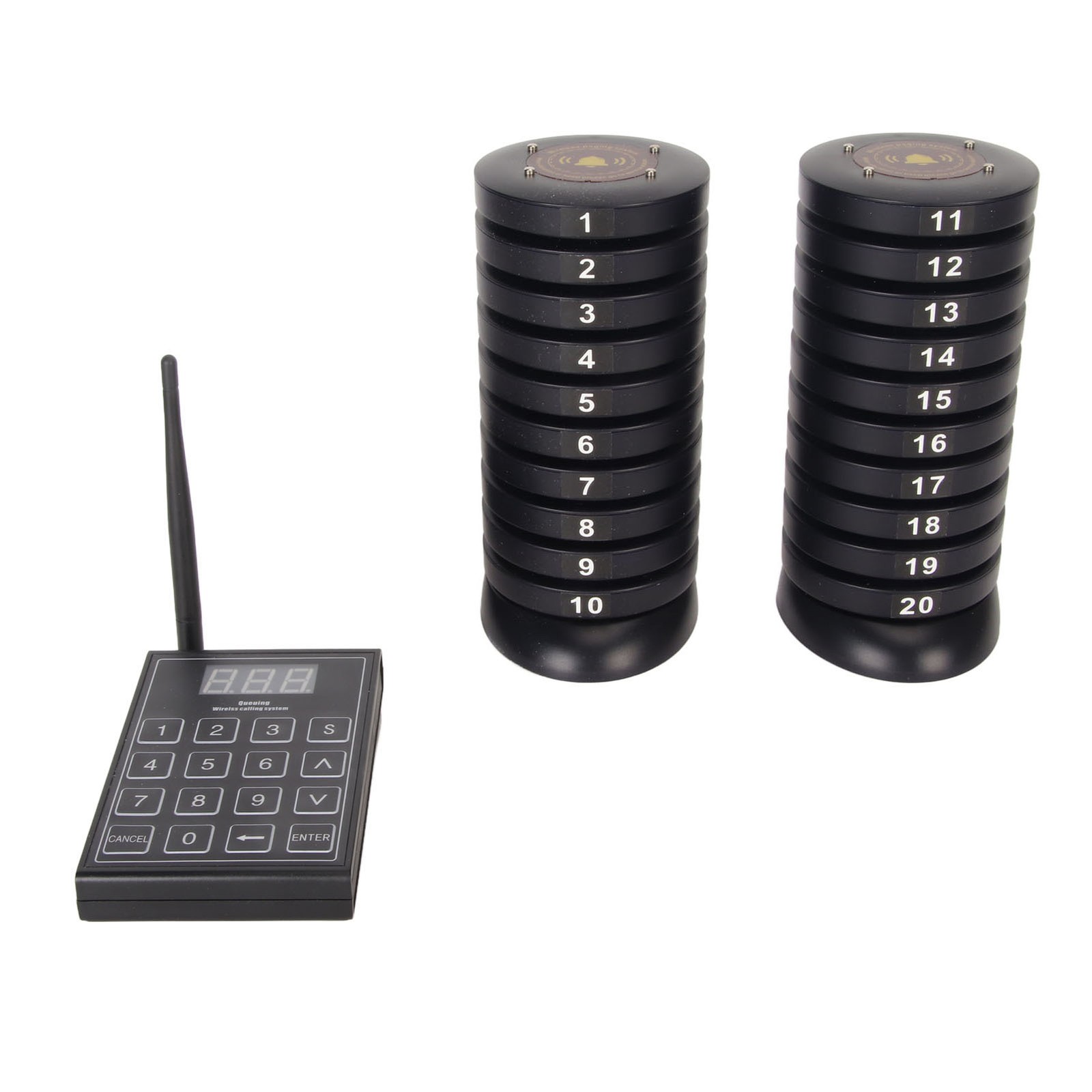 Wireless Guest Paging Queuing System Long Range Paging System With Transmit BAZI