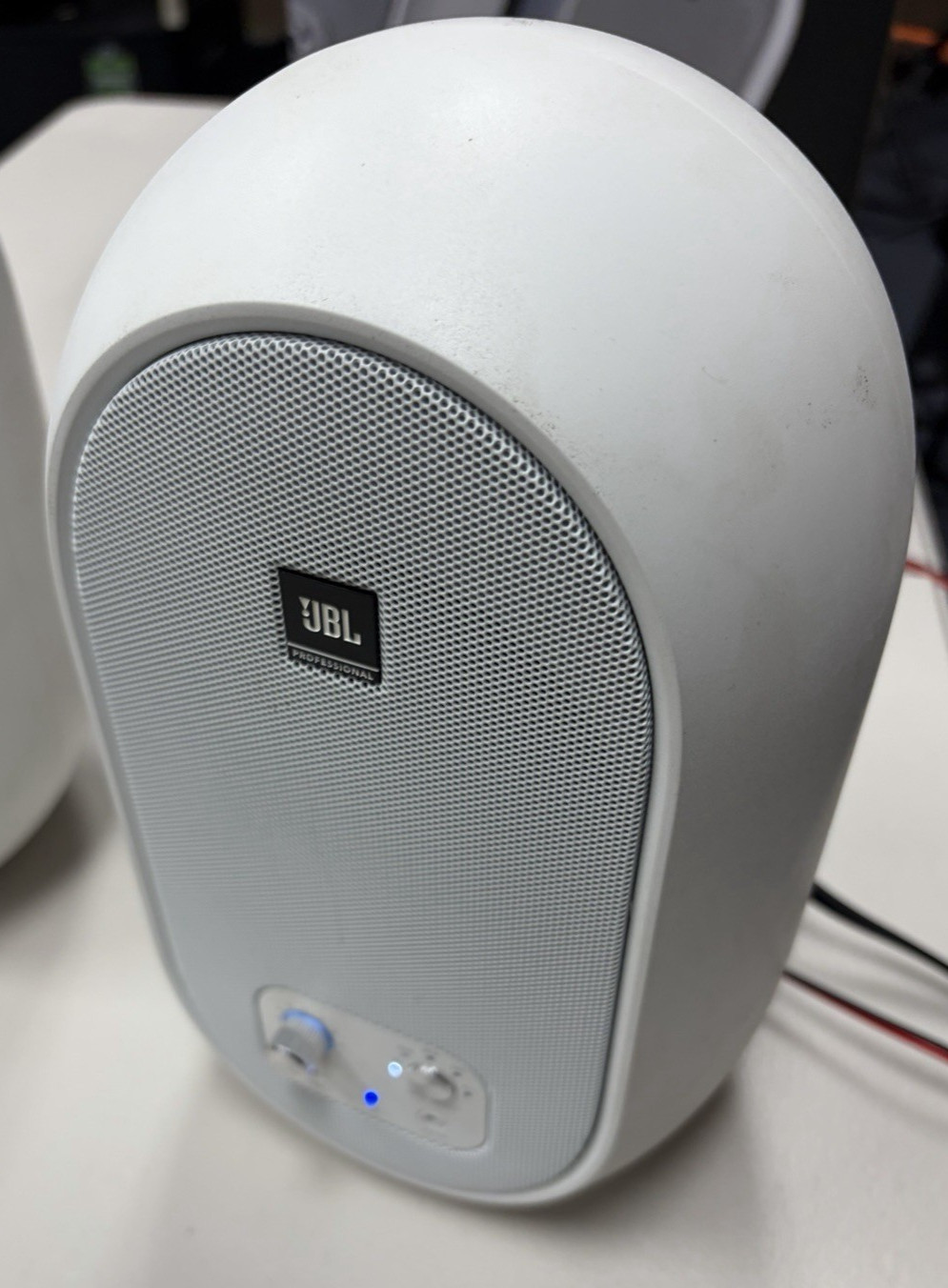 JBL One Series 104 4.5 inch Compact Powered Monitors with Bluetooth - White