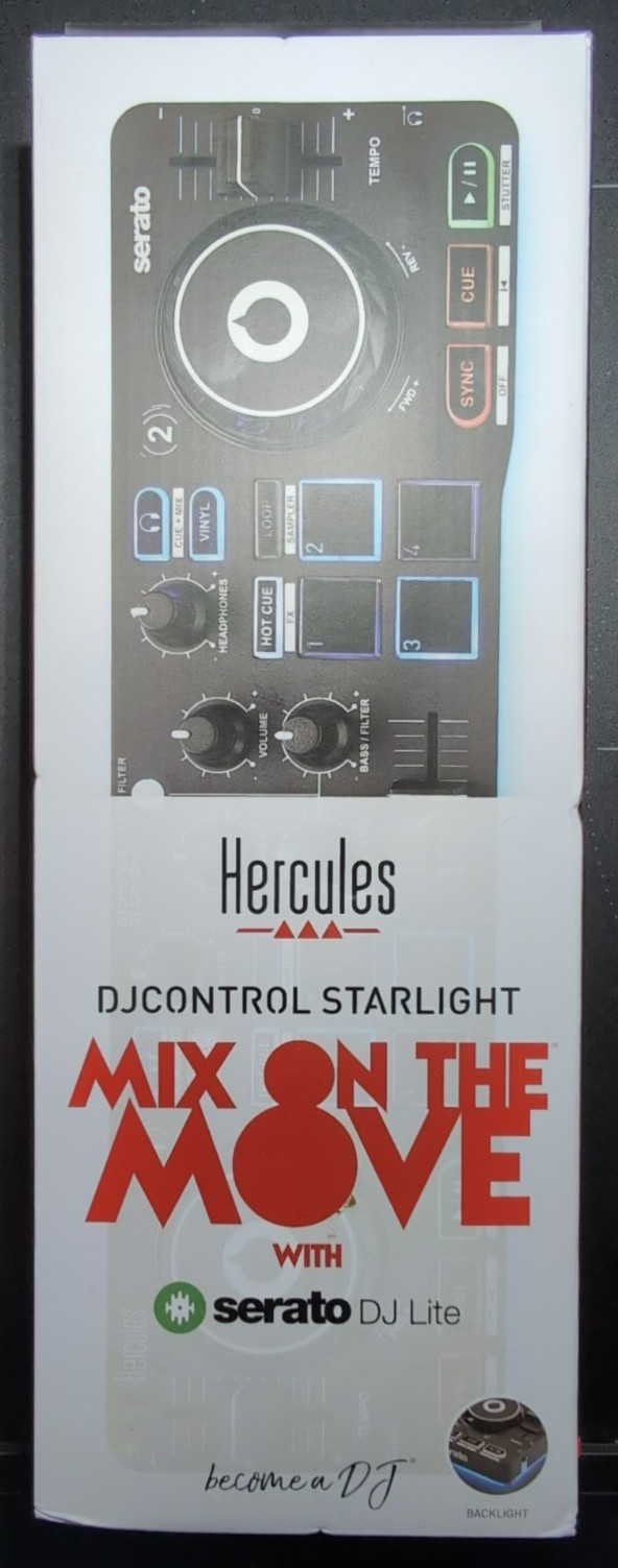 Hercules DJContro Starlight Mix on the Move with Serato DJ Lite