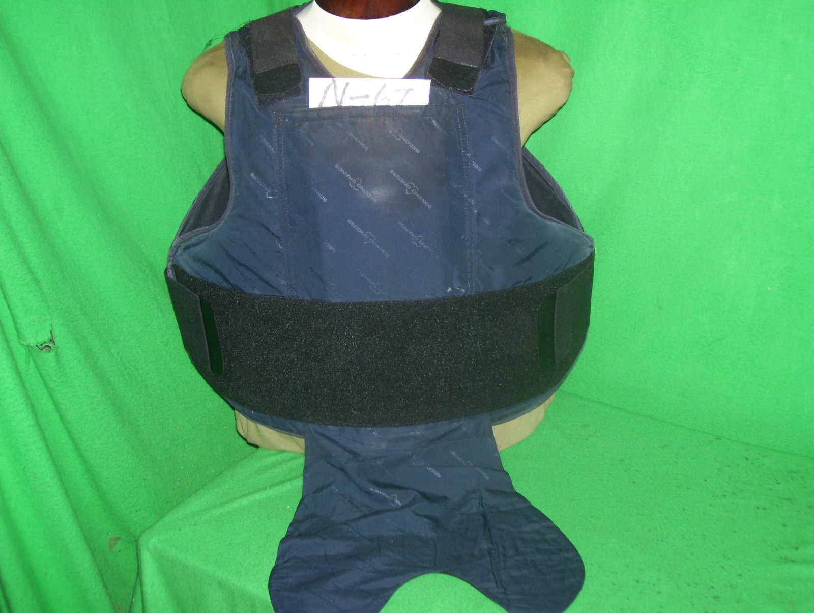 Safriland Body Armor Bullet Proof Vest Level II 3XLarge-NOS-2012+5X8 Plate N-67