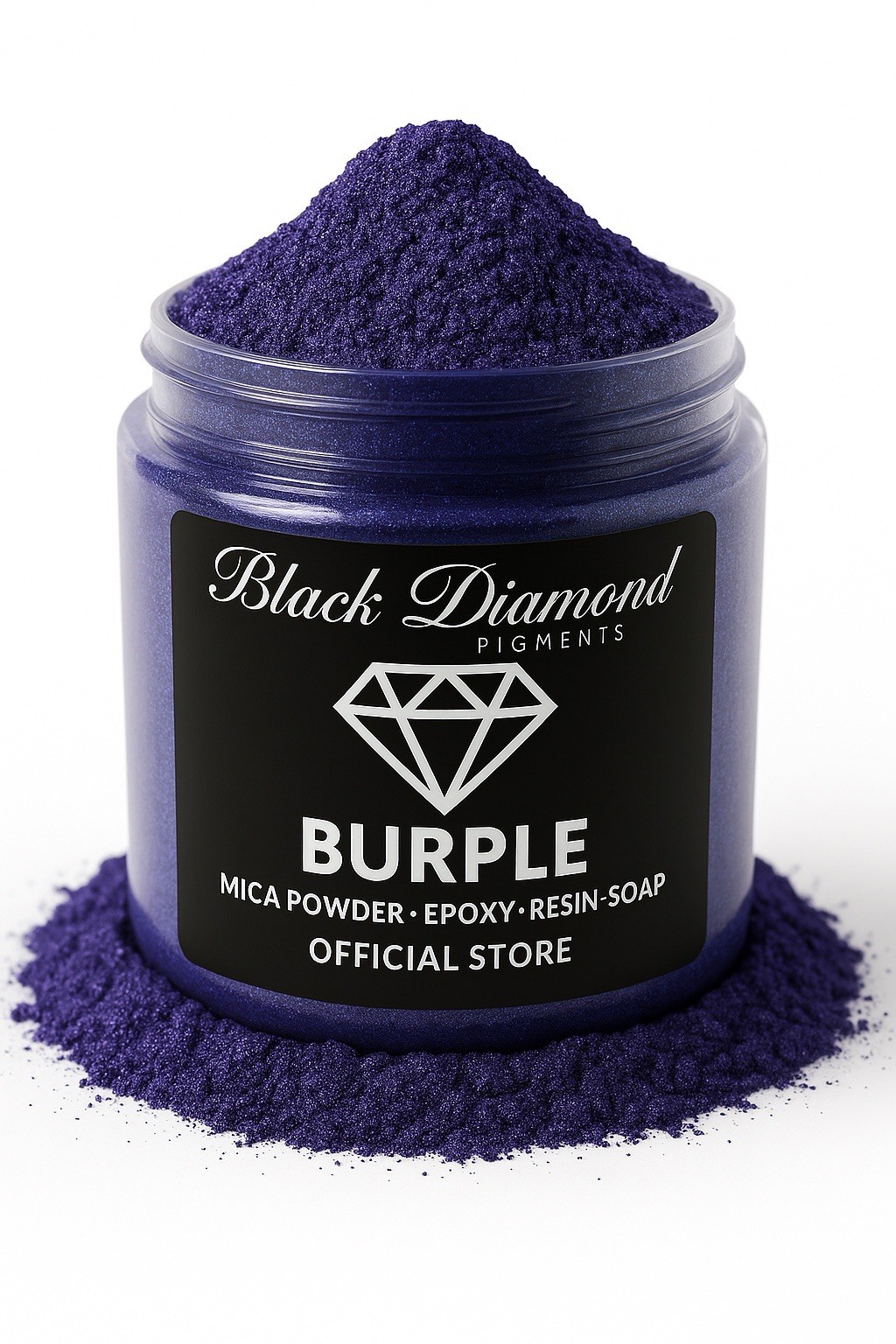Black Diamond Pigments® | Burple is a premium professional pigment
