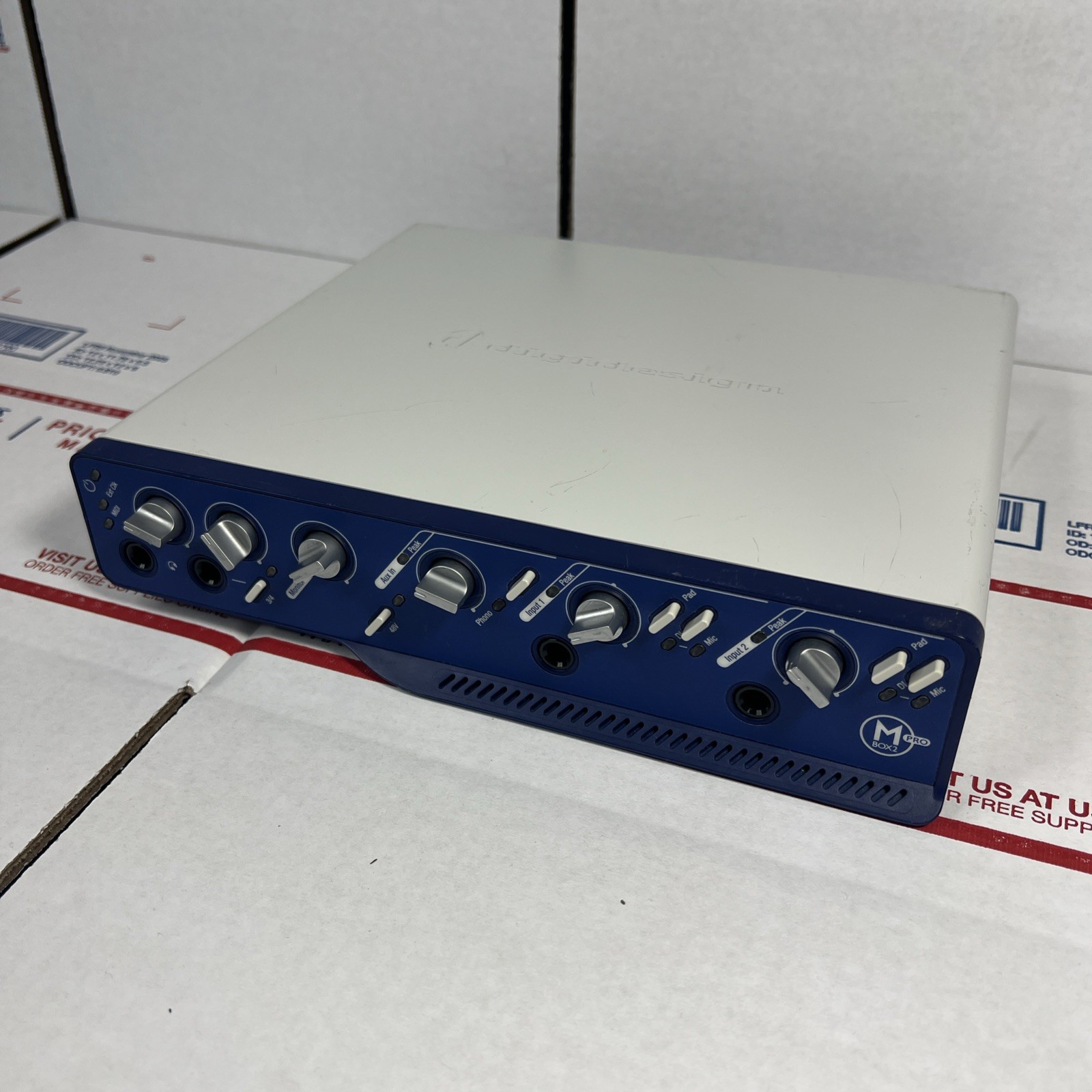 Digidesign Mbox 2 Pro USB Audio Interface - Tested - SAME DAY SHIP - WARRANTY