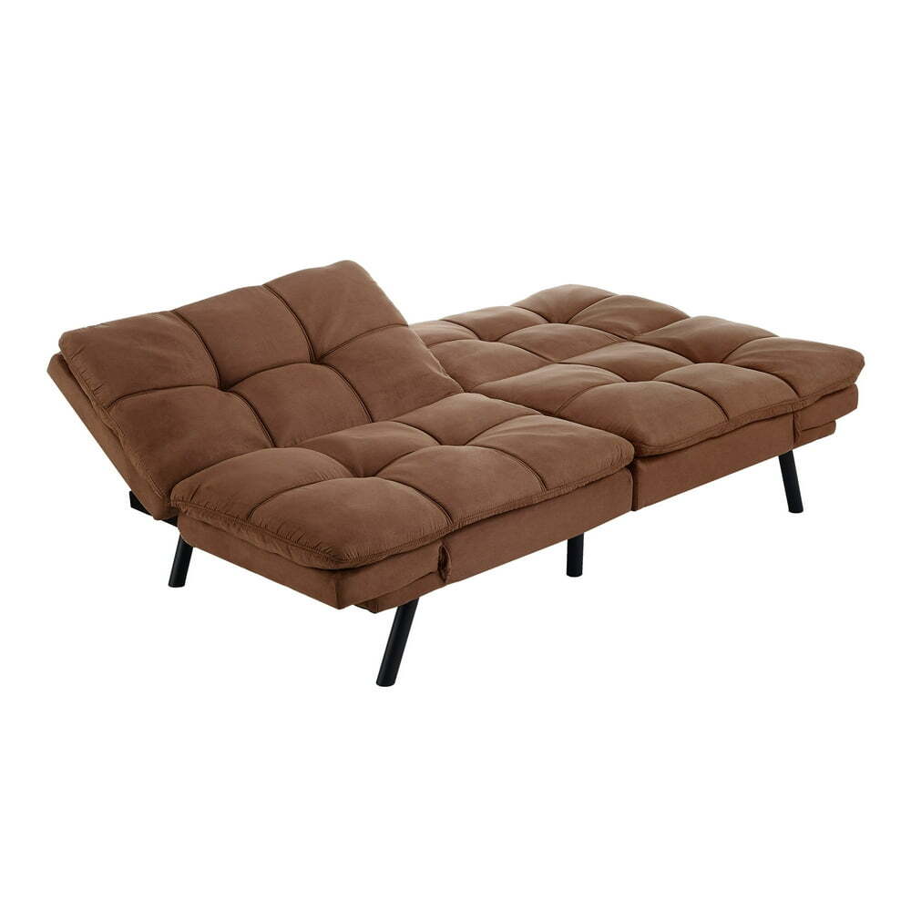 Memory Foam Futon Sofa Bed Couch Sleeper Convertible Foldable Loveseat FULL Size