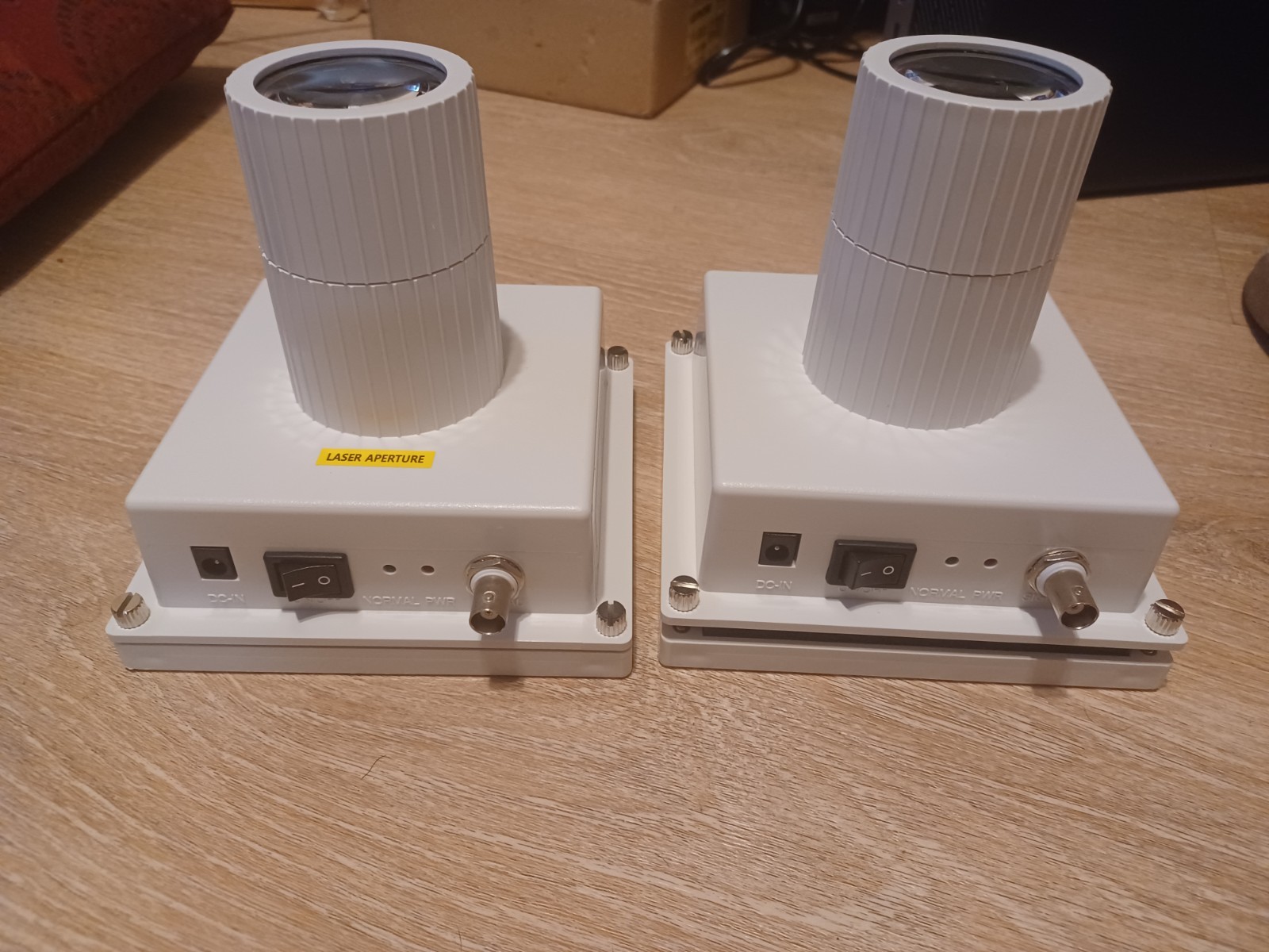 Laser Optical Video Transmitter and Receiver