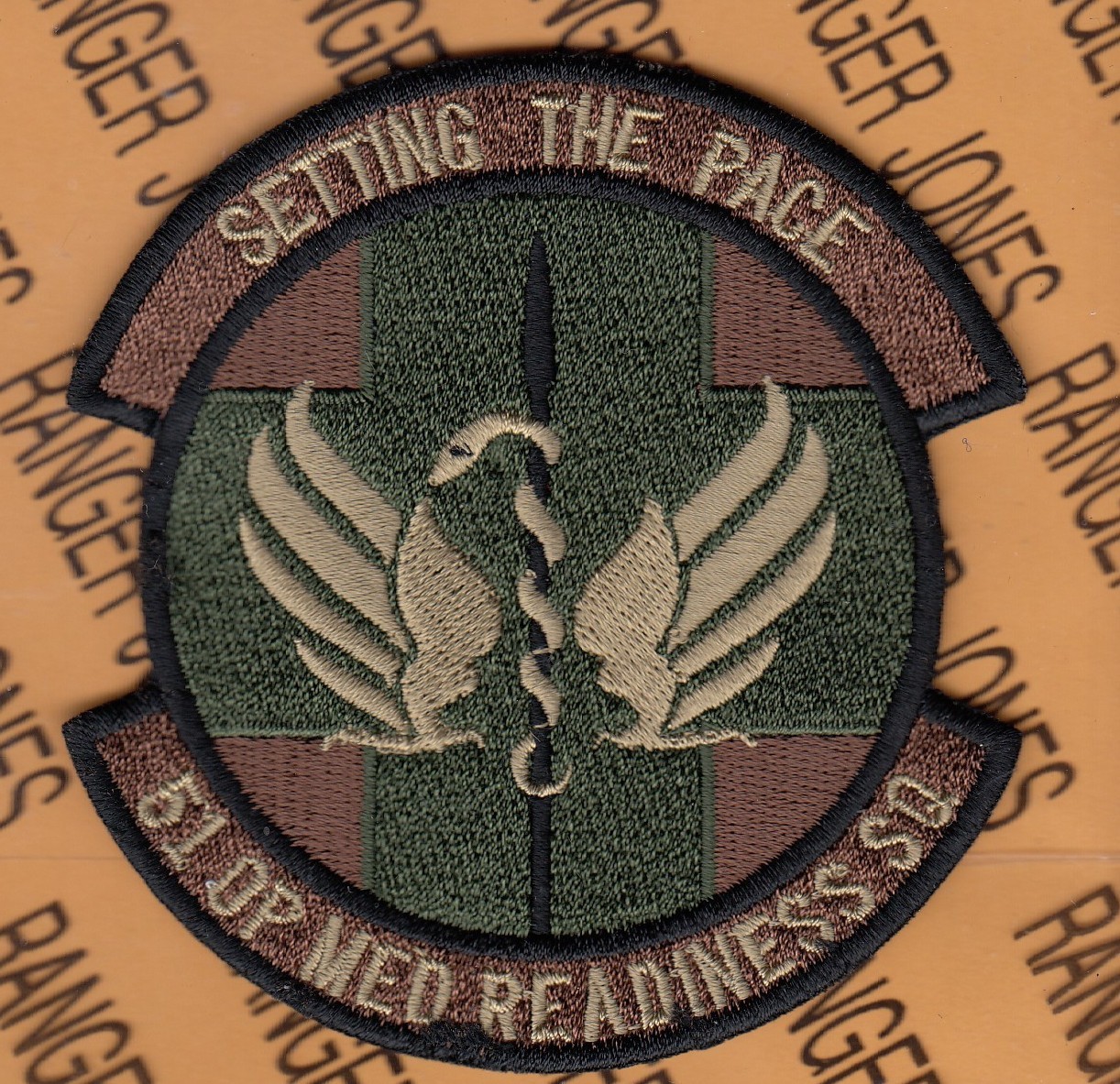 USAF Air Force 51st Operational Medical Readiness Sq~3.75" OCP No HOOK patch B