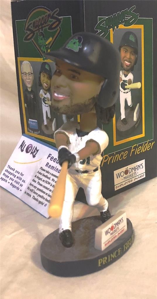2014 BELOIT SNAPPERS PRINCE FIELDER SGA BOBBLEHEAD BREWERS ~ NIB
