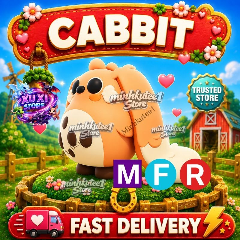 🐰 Cabbit | MFR/NFR/FR Meega & Neoon Adopt Pet – Trusted Store - Fast Delivery