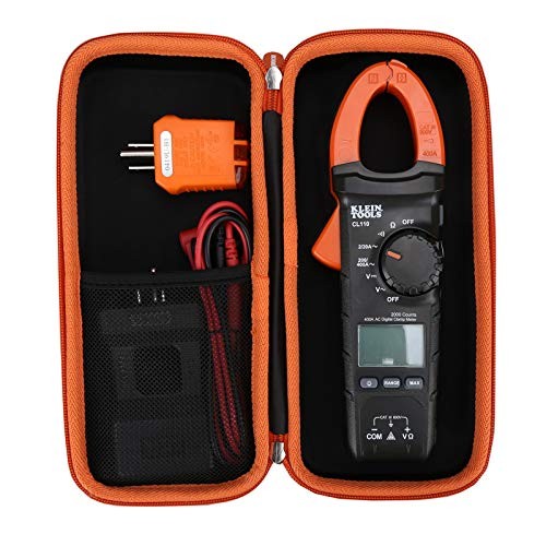 Case Compatible with Klein Tools CL120 CL110 Digital Clamp Meter, Portable