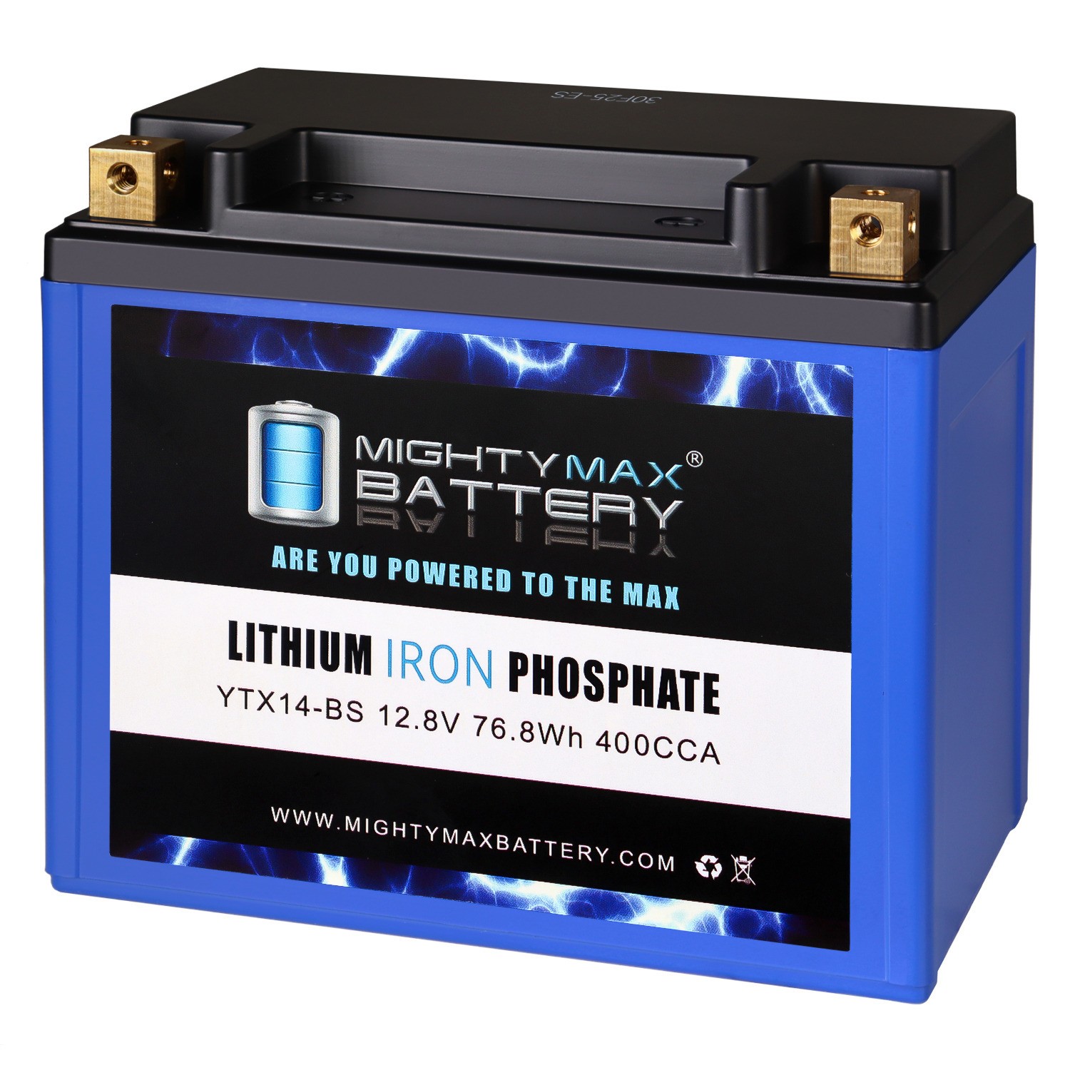 Mighty Max YTX14-BS Lithium Battery Replaces Honda 300 TRX300 Fourtrax 1988-2000