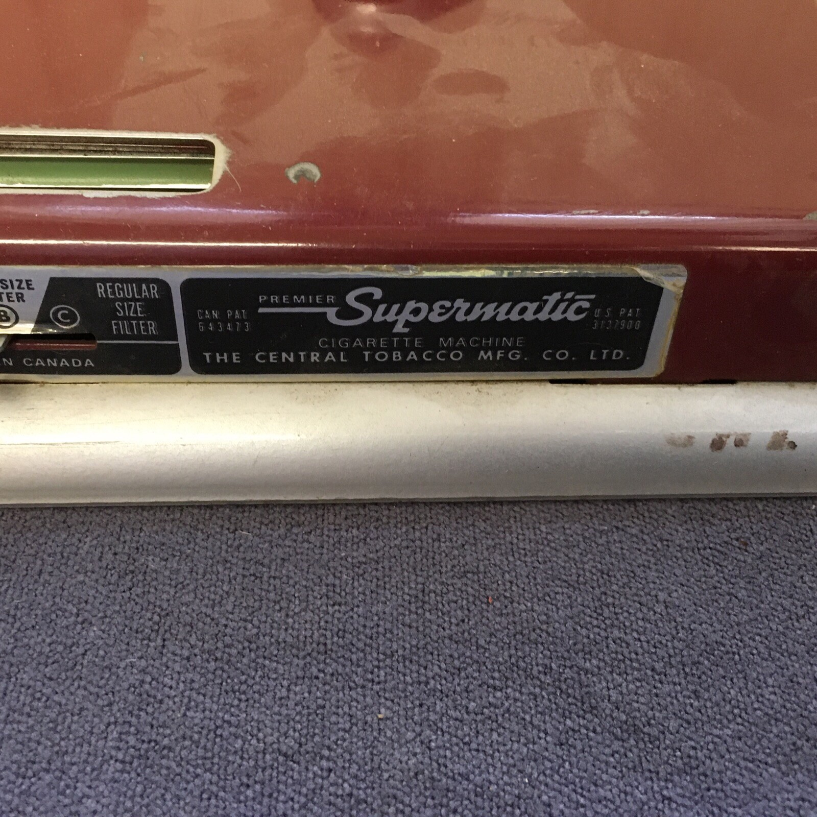 Vintage Premier Suprematism Cigarette Roller And Tubes Used Untested