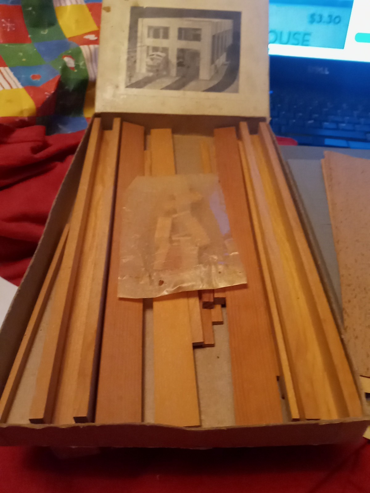 Ayres New Diesel House With Interior GG 522 Wood Cardboard Paperwork Neatio Rare