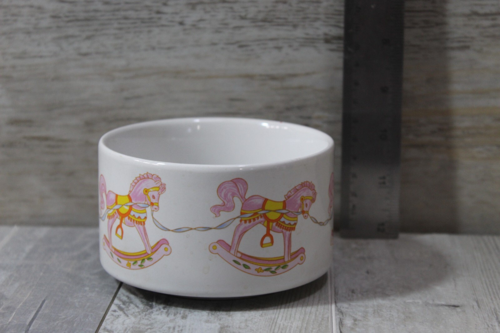 FTD Rocking Horse PLANTER DISH BOWL