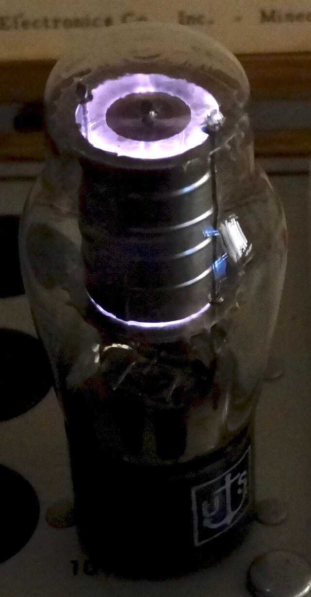 Vintage WWII Military Hytron JAN-CHY-0C3/VR105 VT-200 Vacuum Tube, FC1 Tested