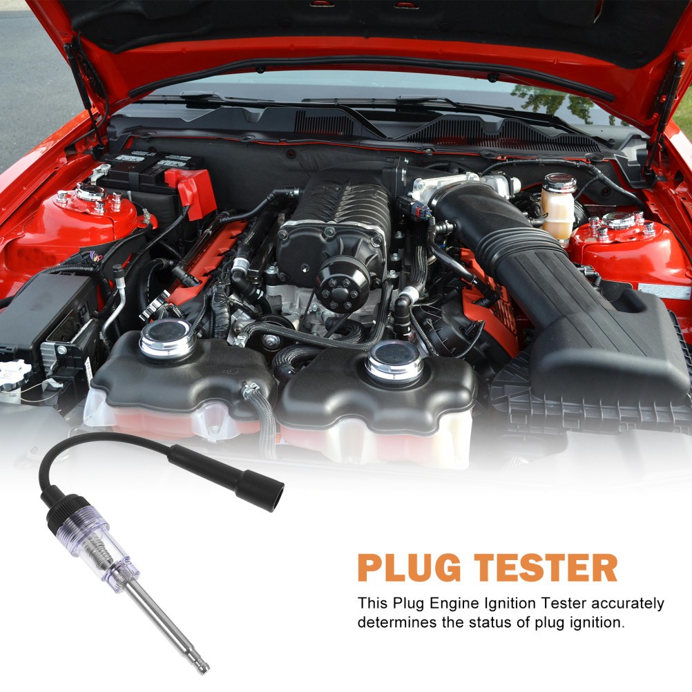 Engine Ignition Tester Spark Plug Tester Tool for Vehicle Diagnostics