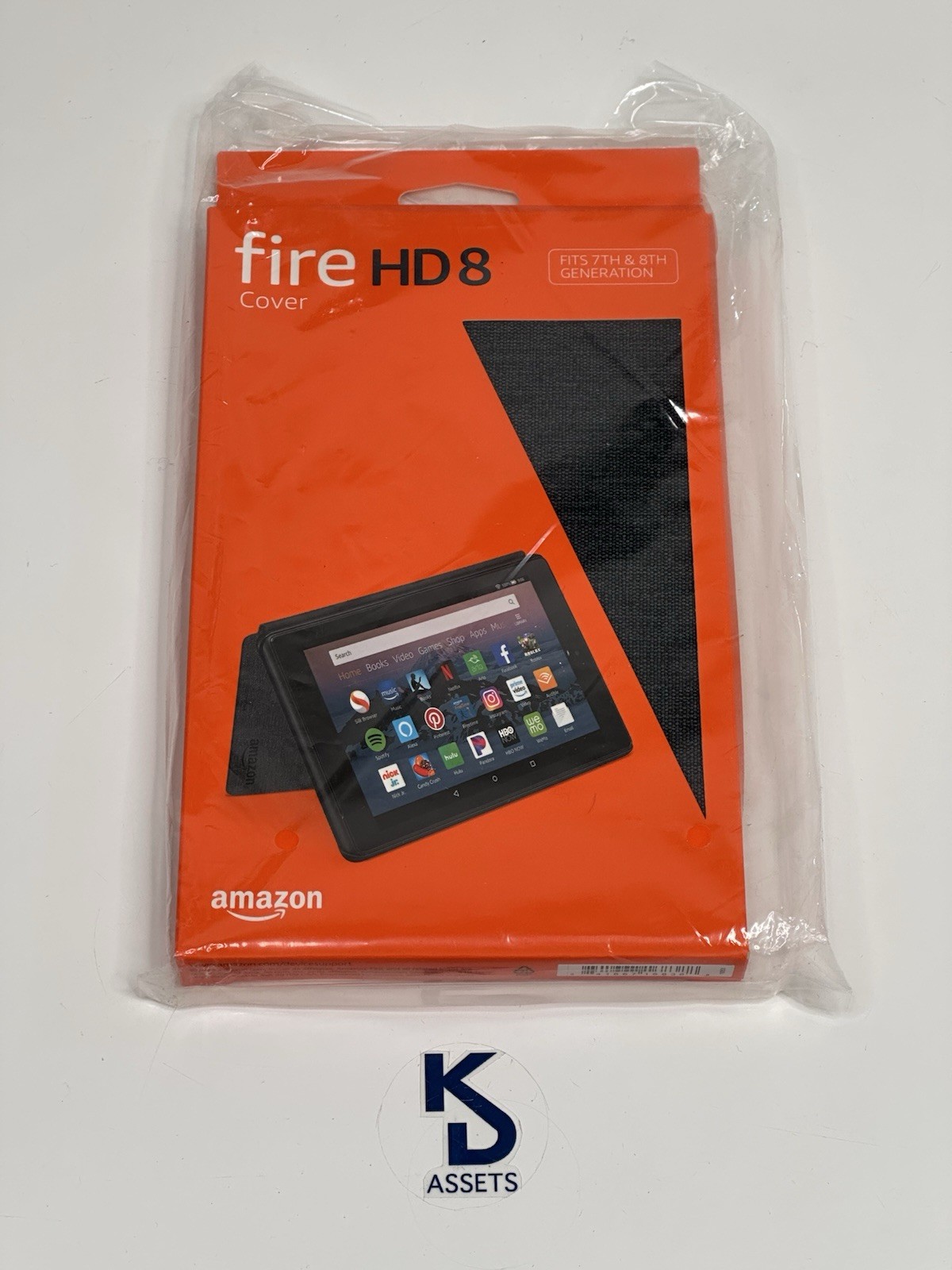 Amazon Fire HD 8 Tablet Cover For 7th & 8th Generation - Charcoal Black