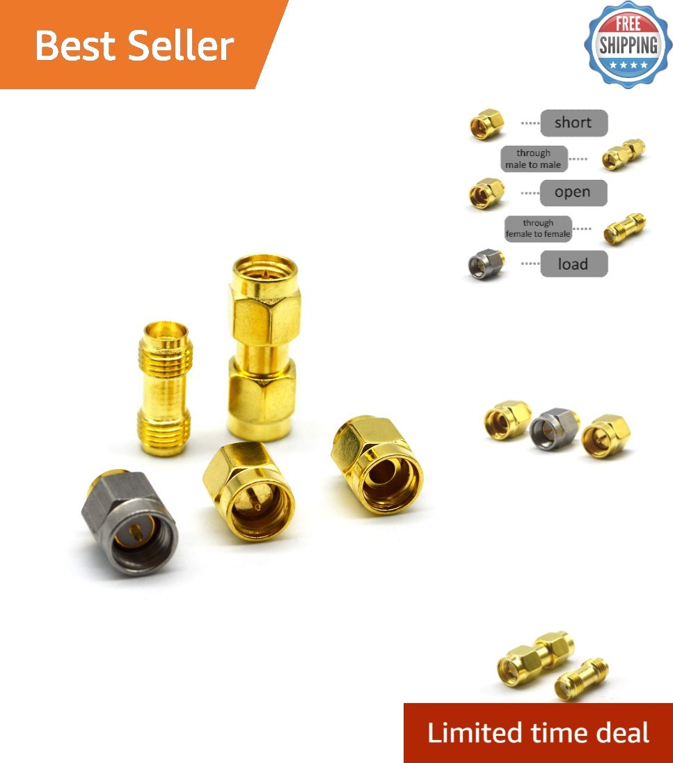 Versatile SMA Calibration Kit for NanoVNA Models - Accurate RF Testing Tools