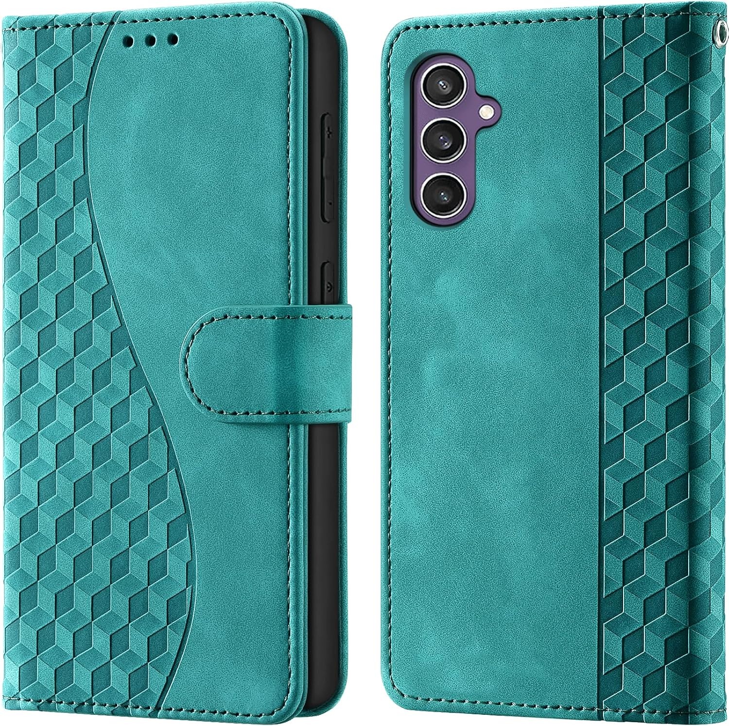 Samsung Galaxy S23 FE 5G Wallet Case with Card Holder, RFID Blocking, Shockproof