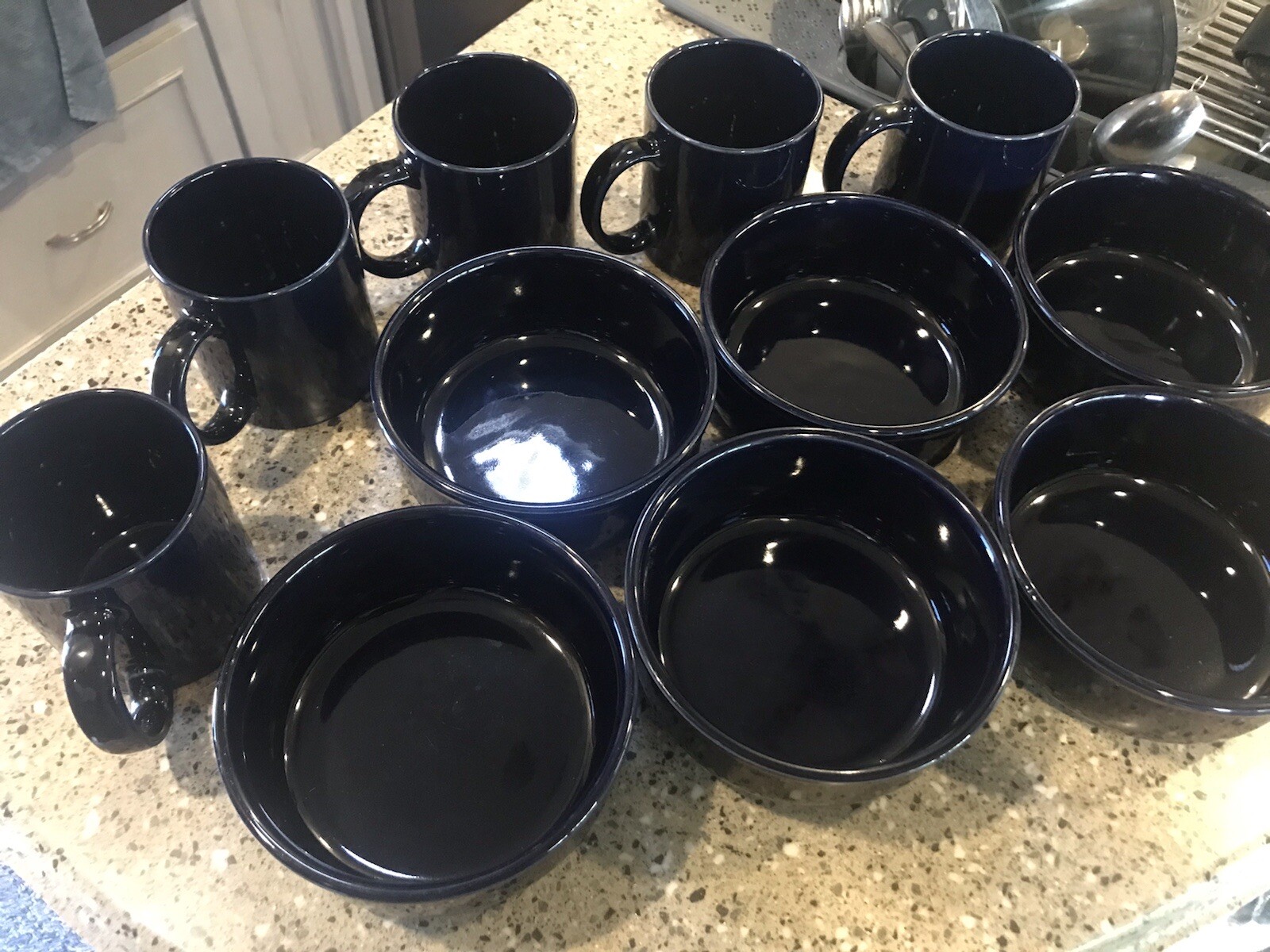 JMP Japan Color Coordinates Cobalt Bowls & Mugs