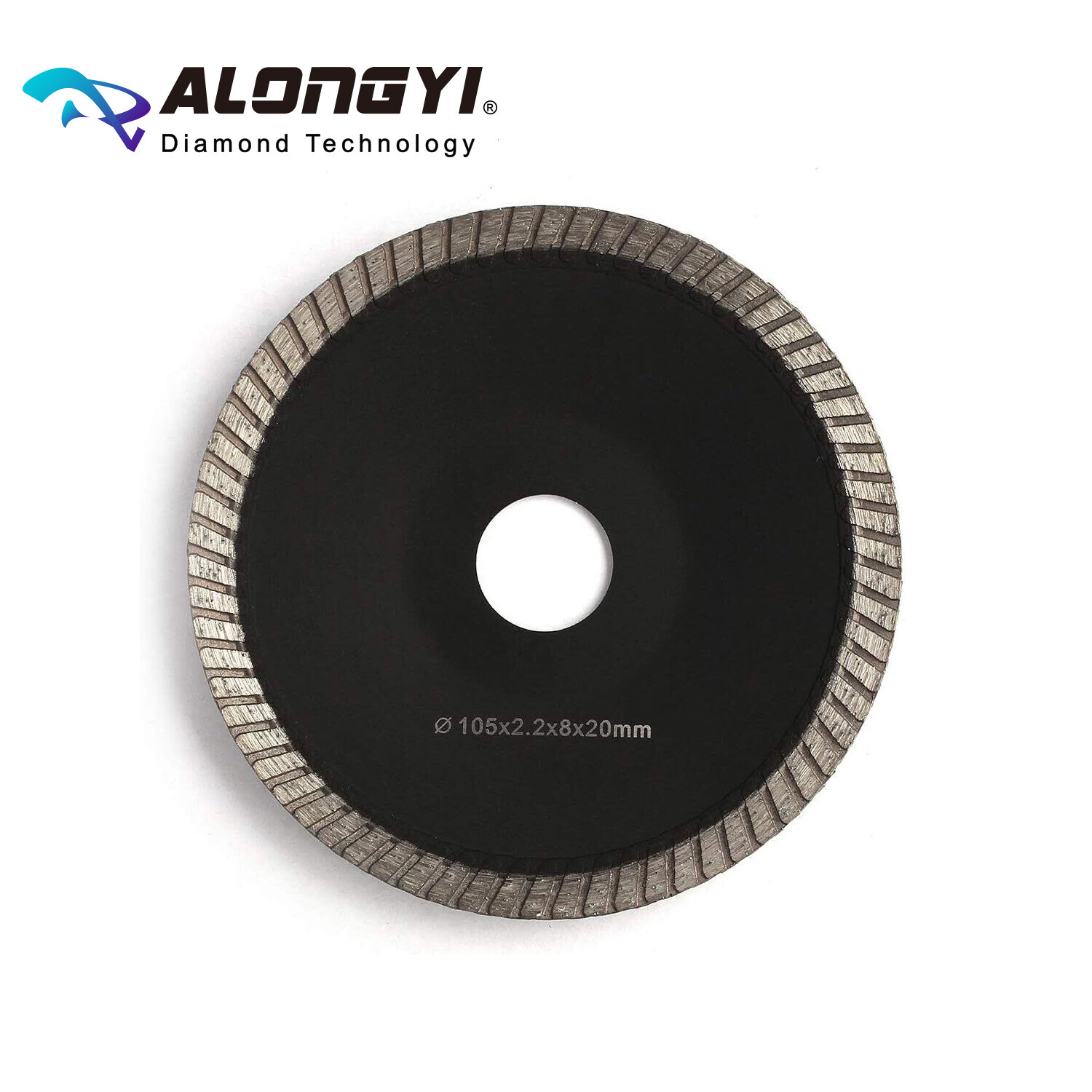 4"Concave Segmented Diamond Saw Blades General Purpose Convex Cutting Disc Wheel
