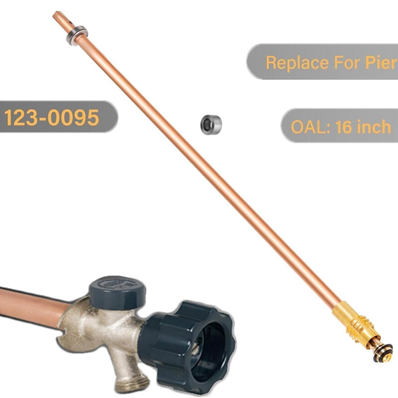 123-0095 500 Series Mansfield Style Stem Assembly for 12In Sillcock ASFP OAL 16"