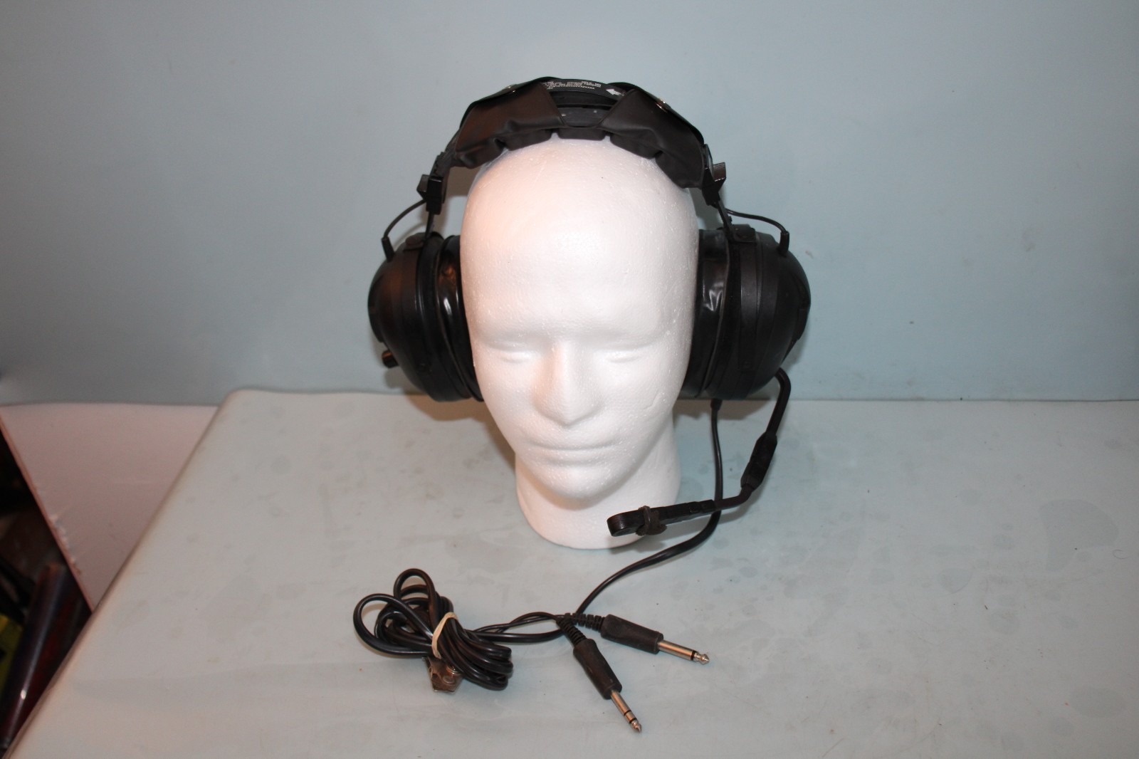 Pro Air Telex 5000E Aviation Headset Dual Plug Pilot Headphones 70470-022