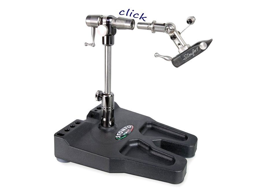 Stonfo Transformer Vise AS-654 Fly tying vise Made in Italy