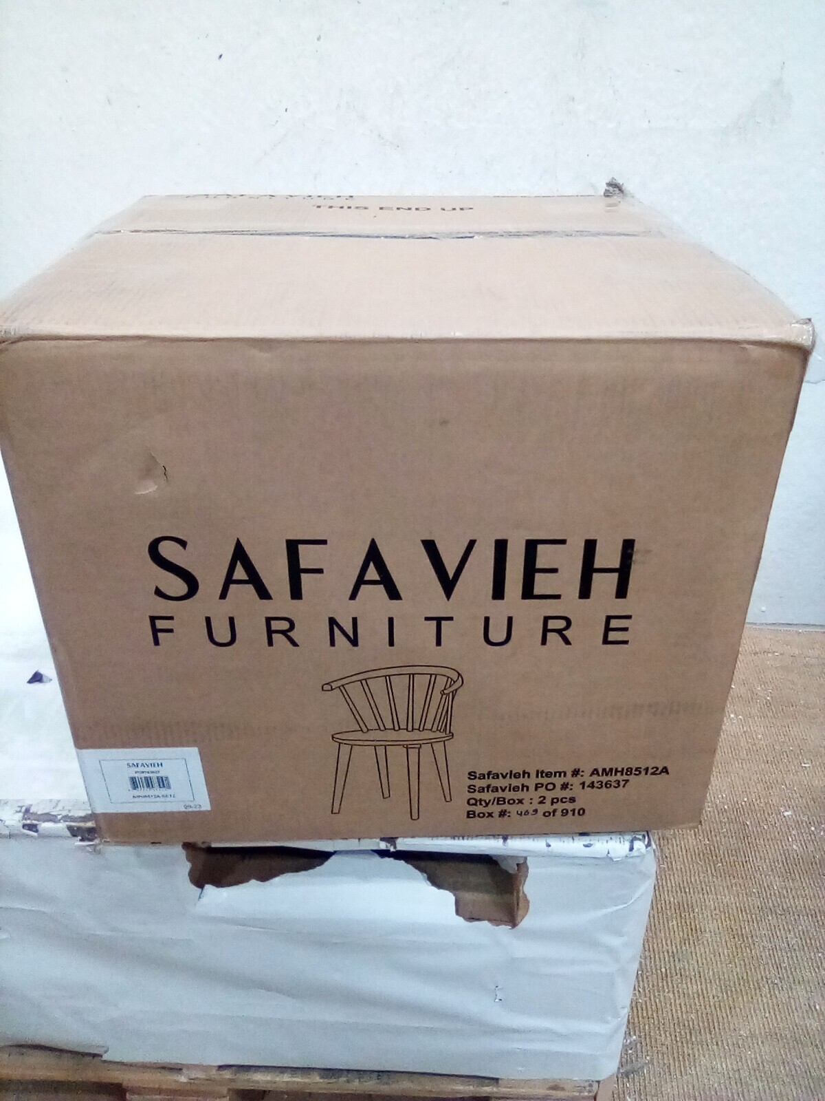 Safavieh BLANCHARD SIDE CHAIR, Reduced Price 2172728816 AMH8512A