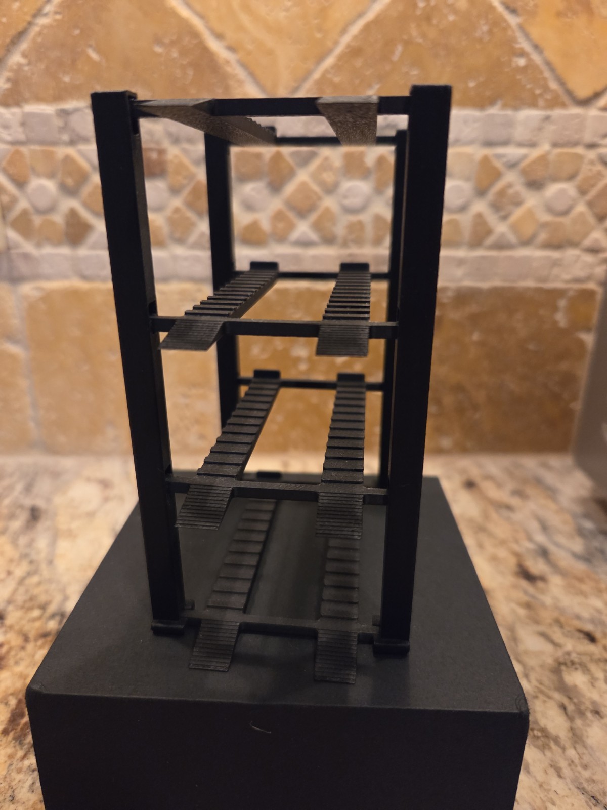 1:64 Scale Diecast 4 Post Lift Display 4 tier