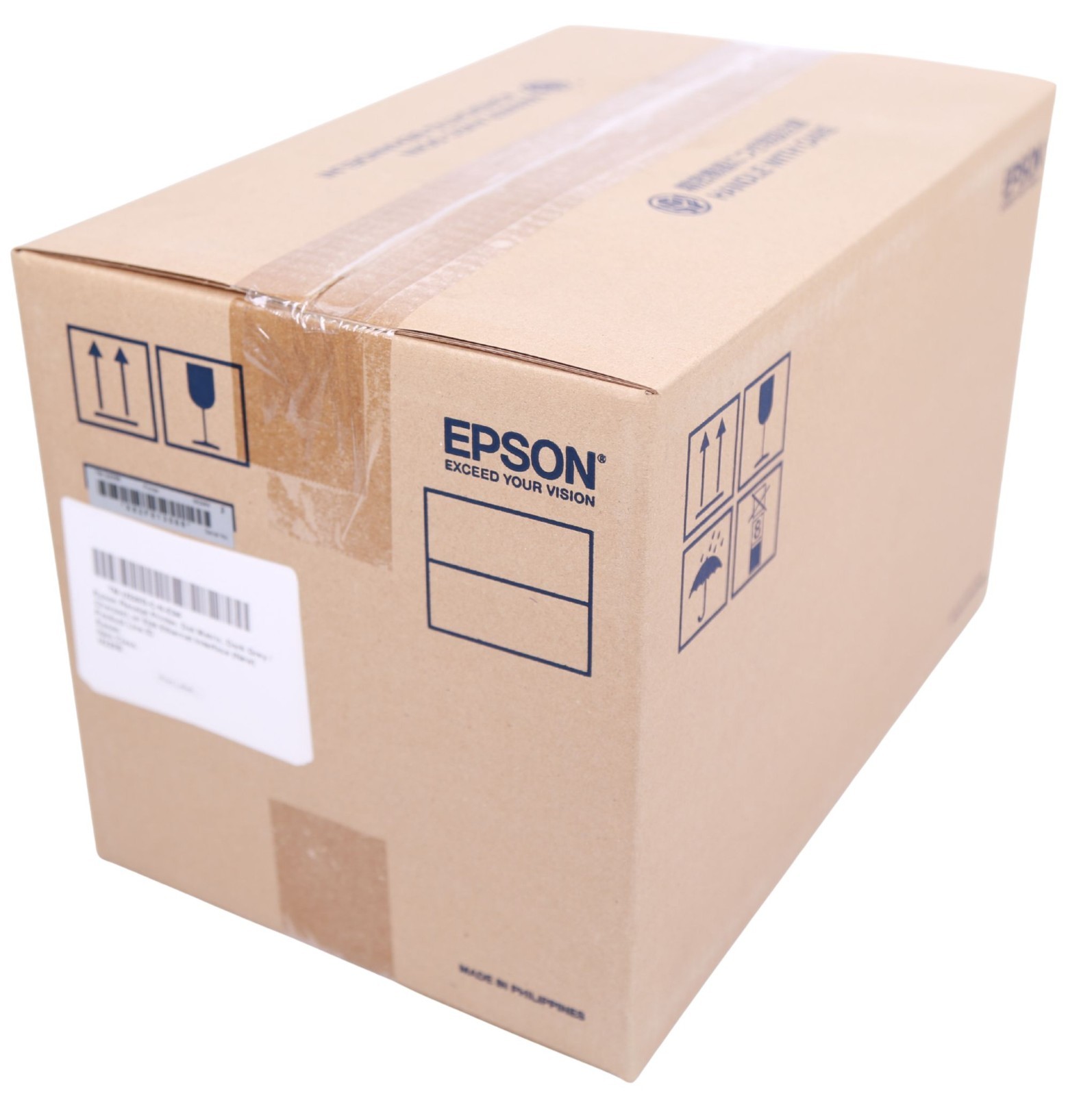 Epson Receipt Printer, Dot Matrix, Grey, w/ E04 Ethernet Interface, New