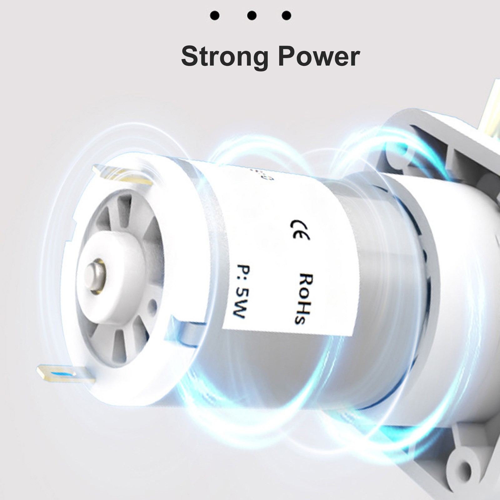 Mini Peristaltic Pump 180ml Per Minute 6W Self Priming Liquid Dosing Pump