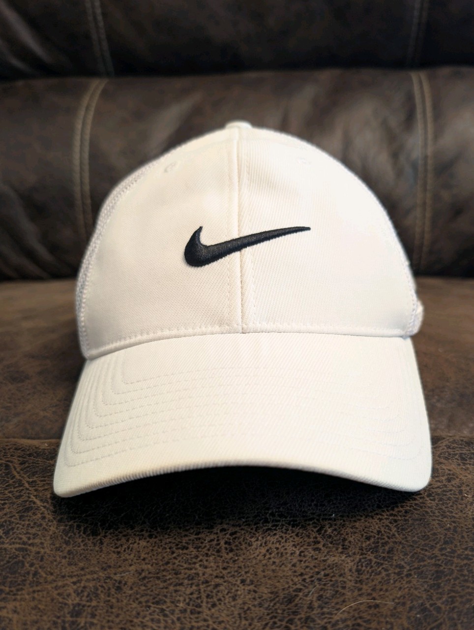 Nike Golf White Hat Cap Flex Fit VRS RZN Large