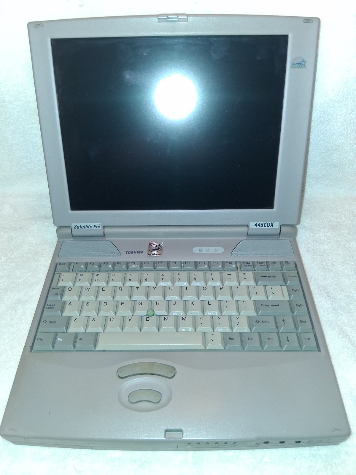 Toshiba Satellite Pro 445CDX Vintage Laptop Intel Pentium *UNTESTED-PARTS ONLY*