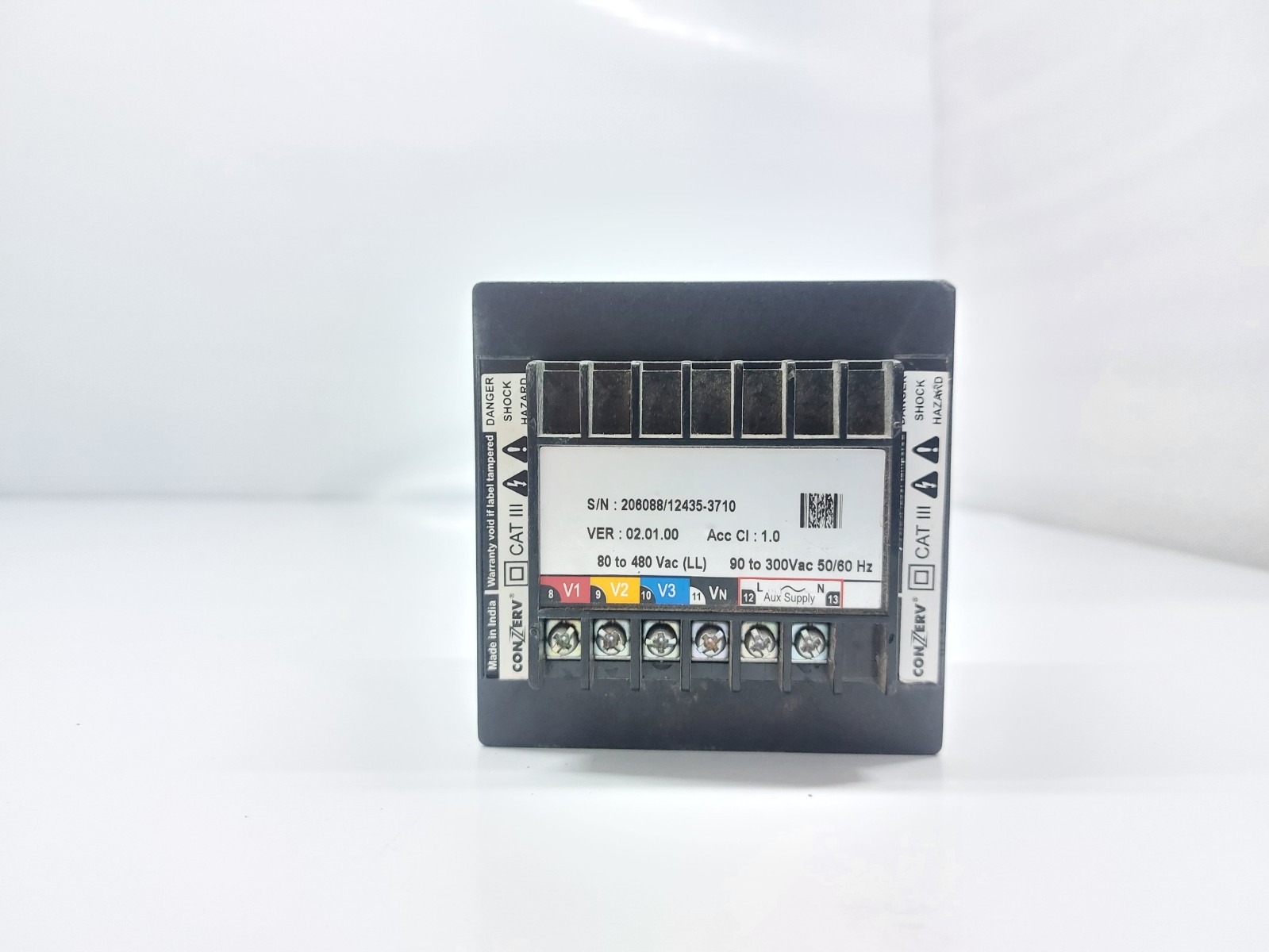 Conzerv dm3210 Three Phase Voltmeter