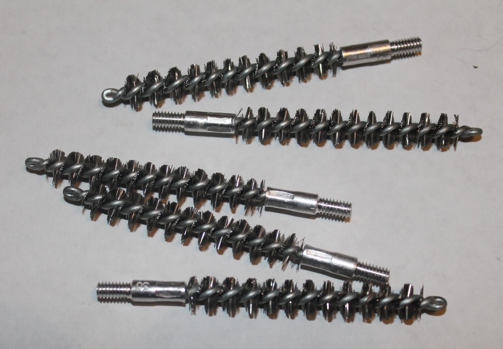 Lot of 5 steel bore brushes 30 30-06 308 7.62 (8-32 standard thread) Ships free